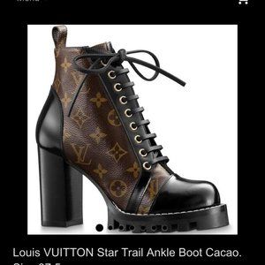 Louis Vuitton Star Trail Ankle Boot